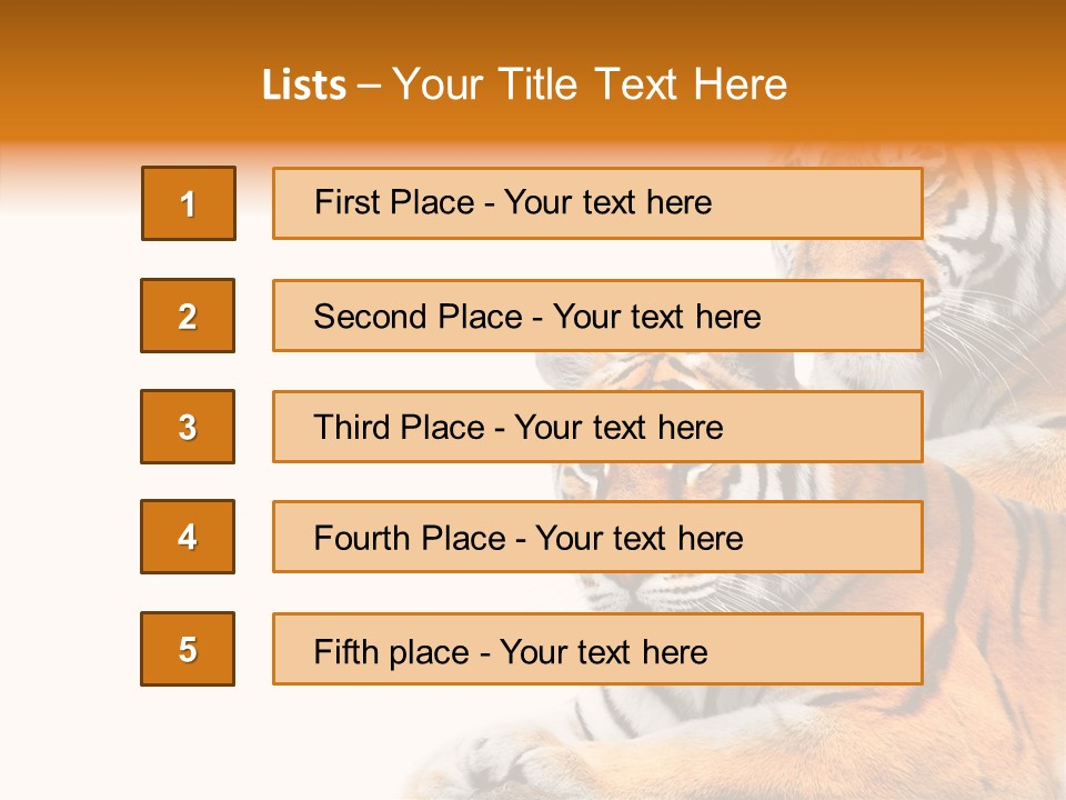 Teeth Hunter Siberian PowerPoint Template