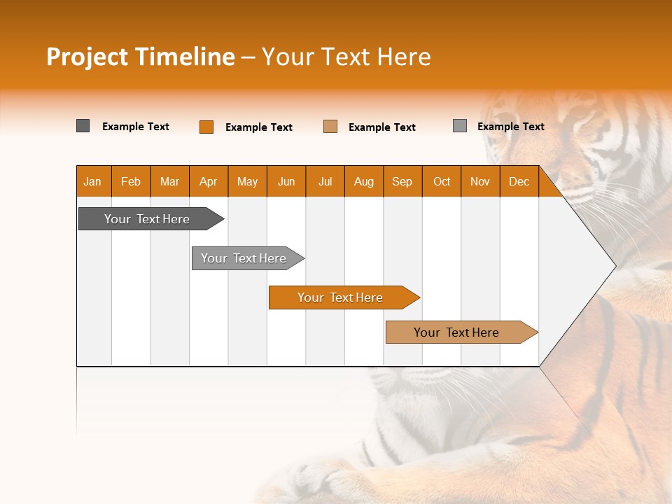 Teeth Hunter Siberian PowerPoint Template