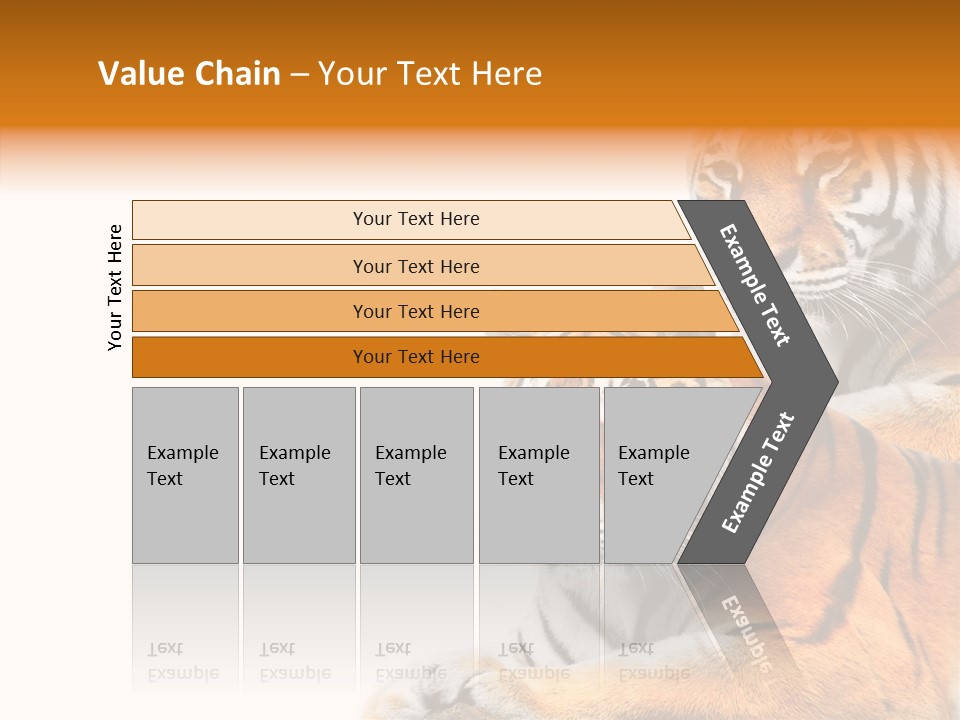 Teeth Hunter Siberian PowerPoint Template