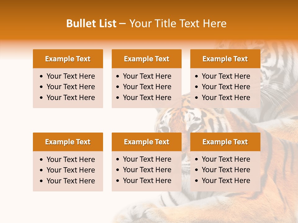 Teeth Hunter Siberian PowerPoint Template