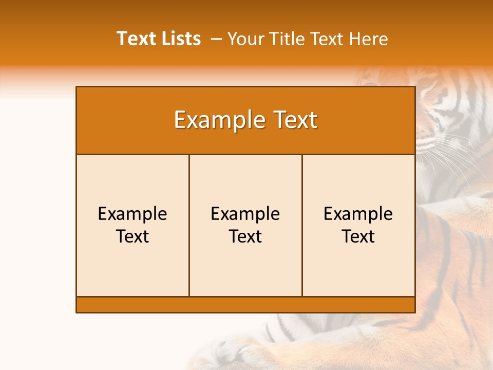 Teeth Hunter Siberian PowerPoint Template