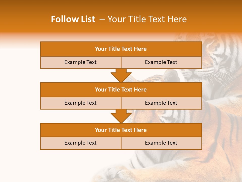 Teeth Hunter Siberian PowerPoint Template