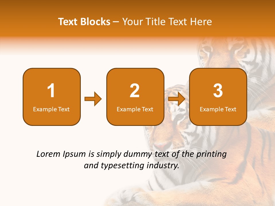 Teeth Hunter Siberian PowerPoint Template