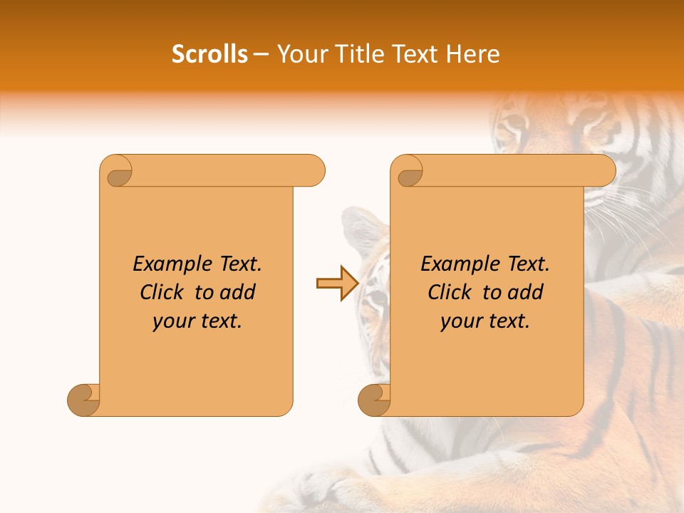 Teeth Hunter Siberian PowerPoint Template