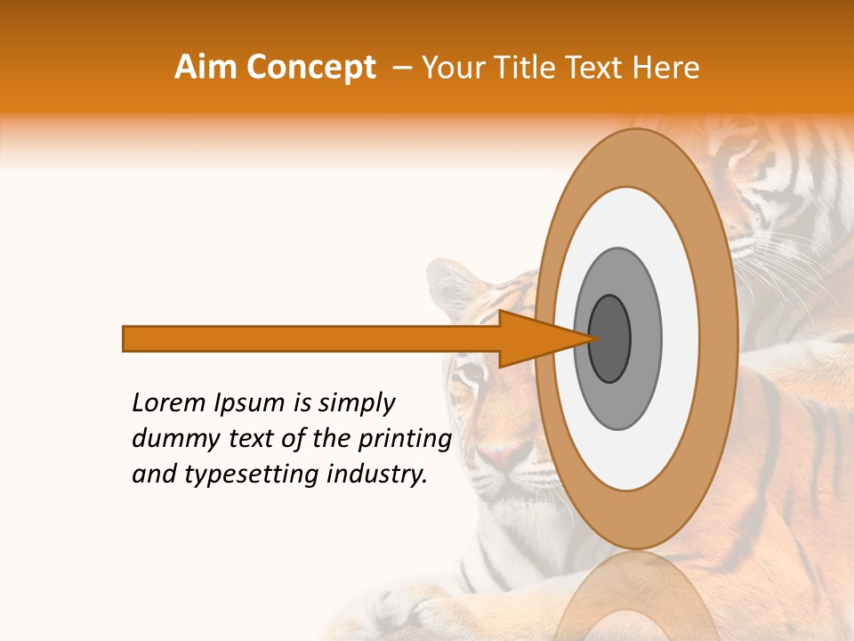 Teeth Hunter Siberian PowerPoint Template