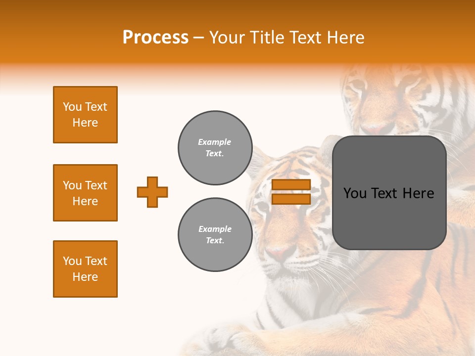 Teeth Hunter Siberian PowerPoint Template