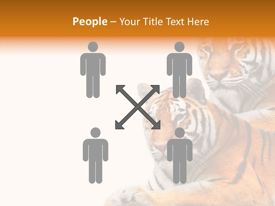 Teeth Hunter Siberian PowerPoint Template