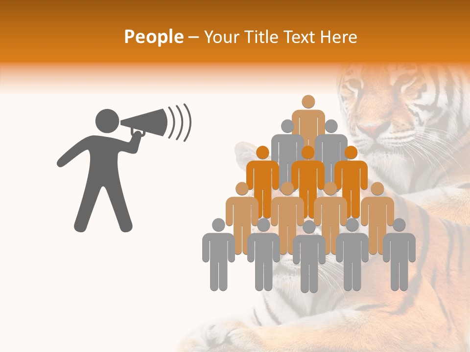 Teeth Hunter Siberian PowerPoint Template