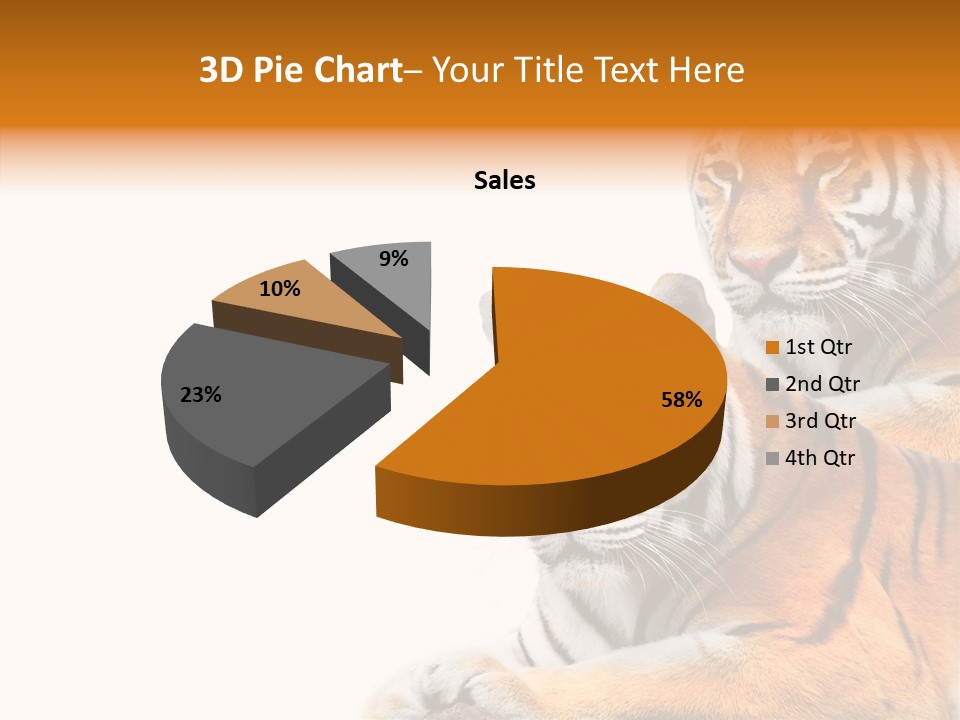 Teeth Hunter Siberian PowerPoint Template