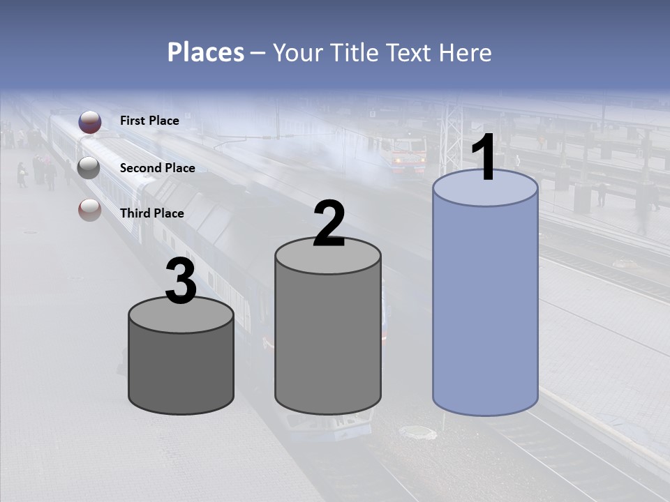 People Transport Traveler PowerPoint Template