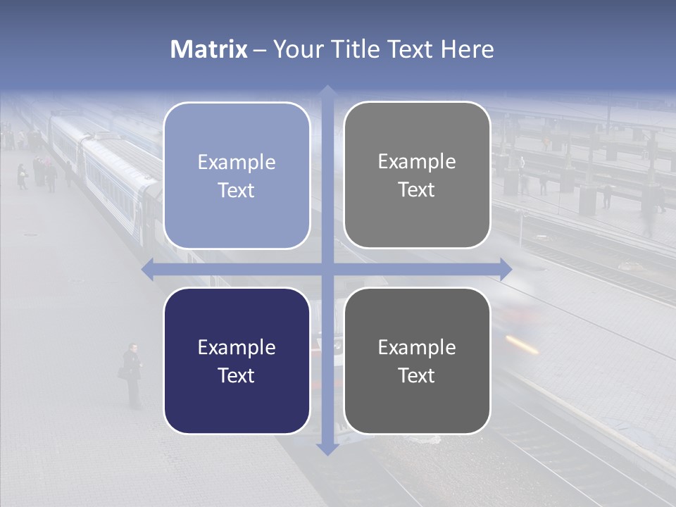 People Transport Traveler PowerPoint Template