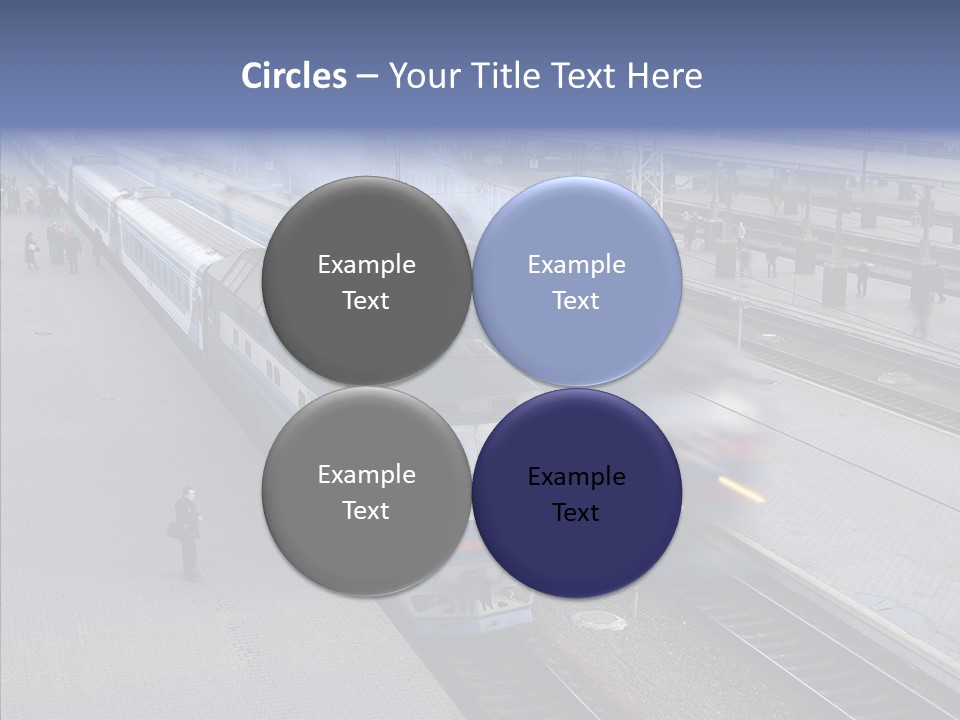 People Transport Traveler PowerPoint Template