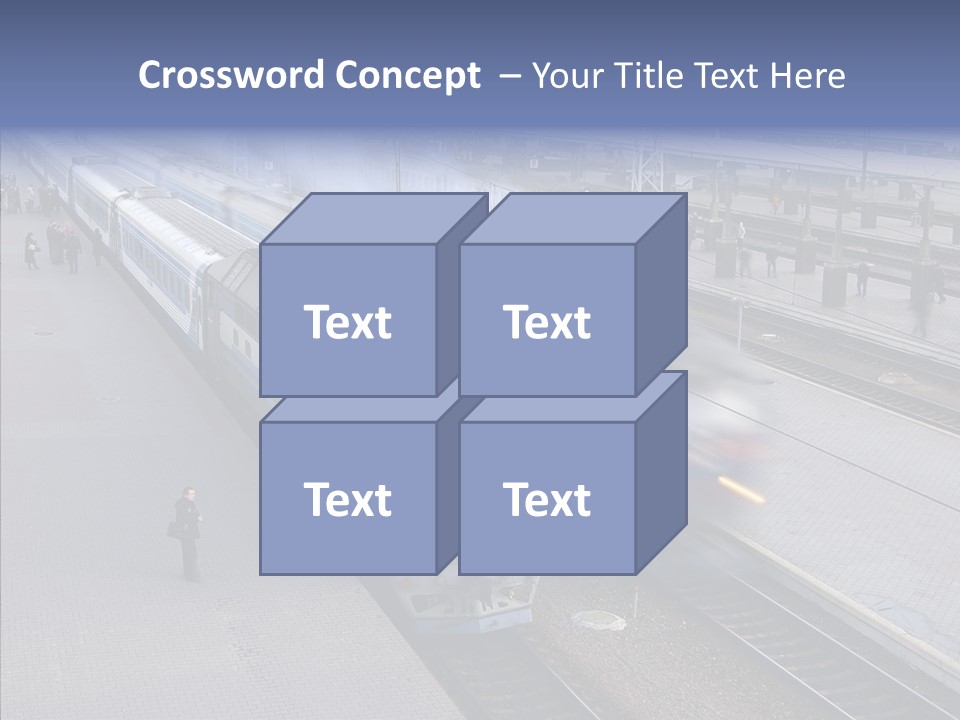 People Transport Traveler PowerPoint Template