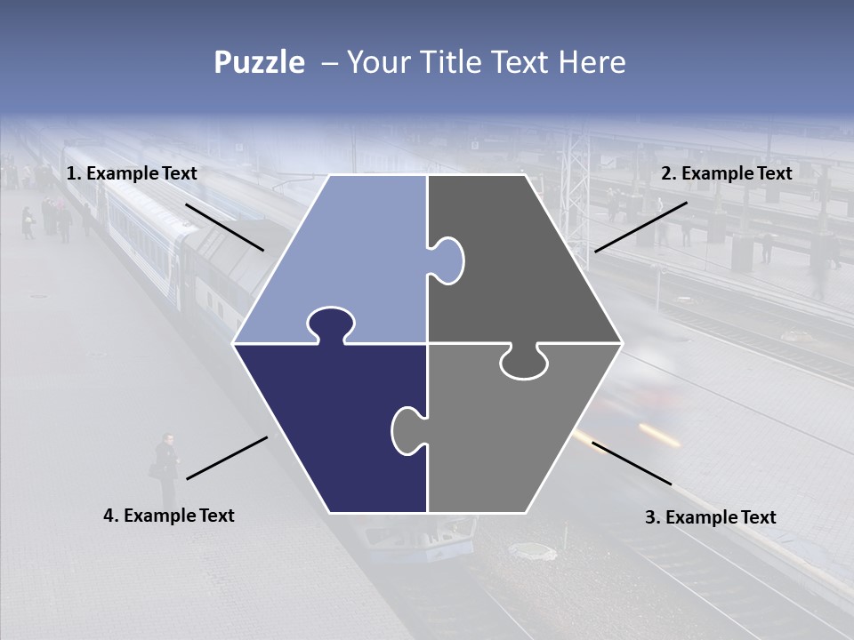 People Transport Traveler PowerPoint Template