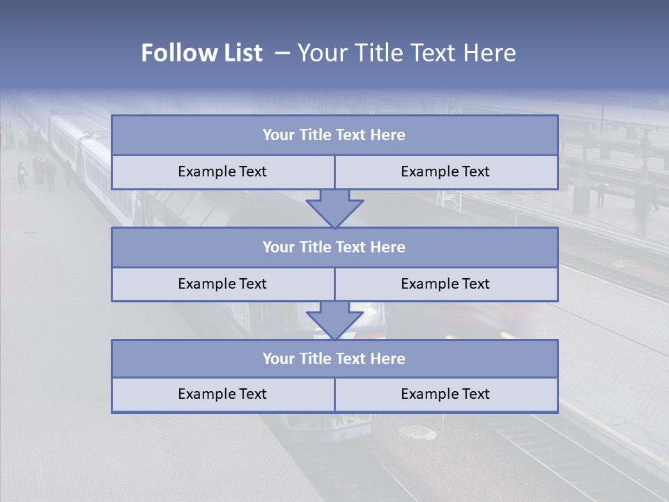 People Transport Traveler PowerPoint Template