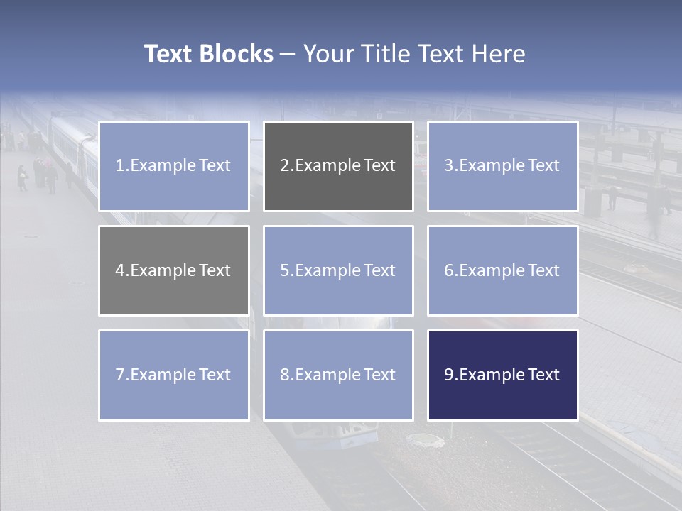 People Transport Traveler PowerPoint Template