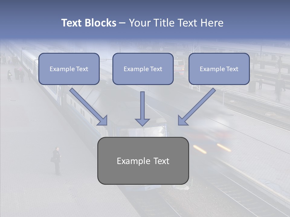 People Transport Traveler PowerPoint Template