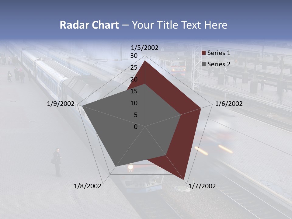 People Transport Traveler PowerPoint Template