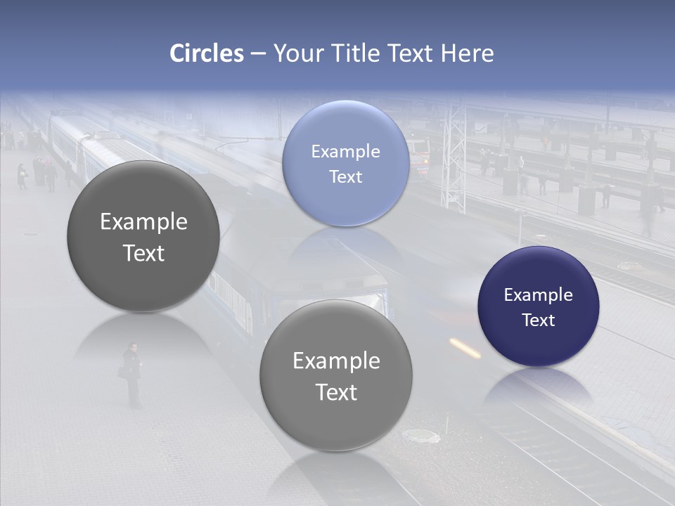 People Transport Traveler PowerPoint Template