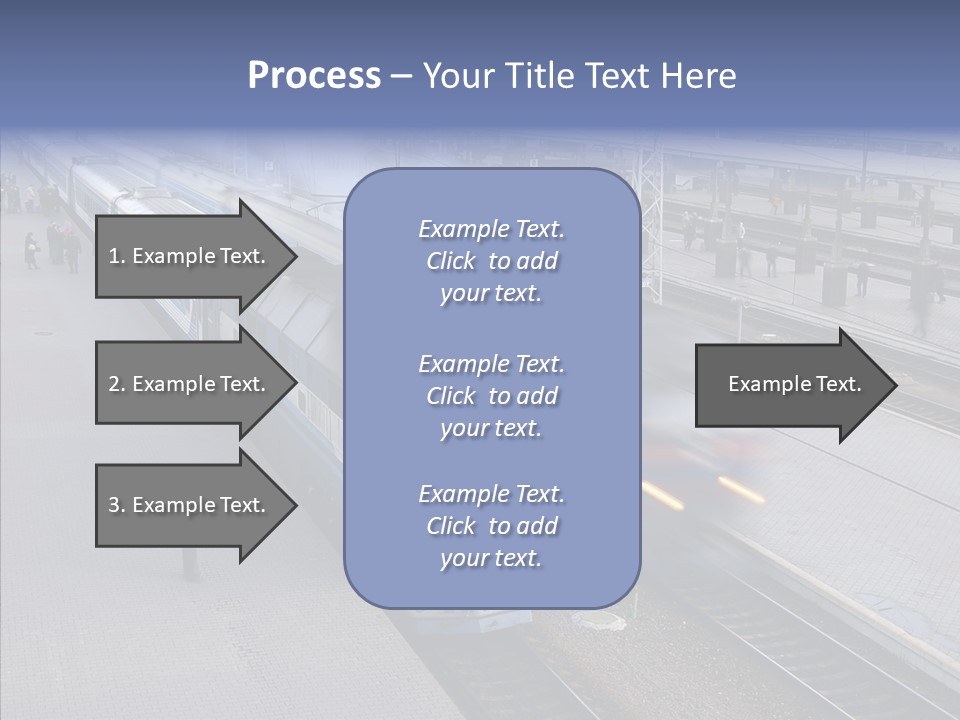 People Transport Traveler PowerPoint Template