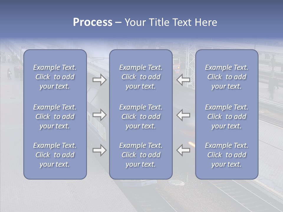 People Transport Traveler PowerPoint Template