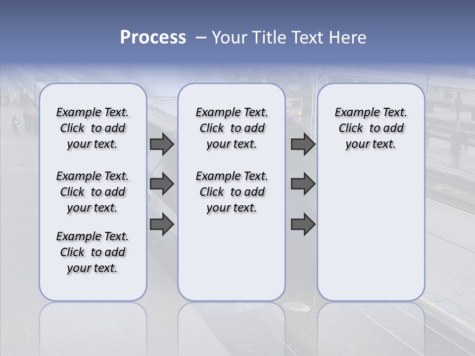 People Transport Traveler PowerPoint Template