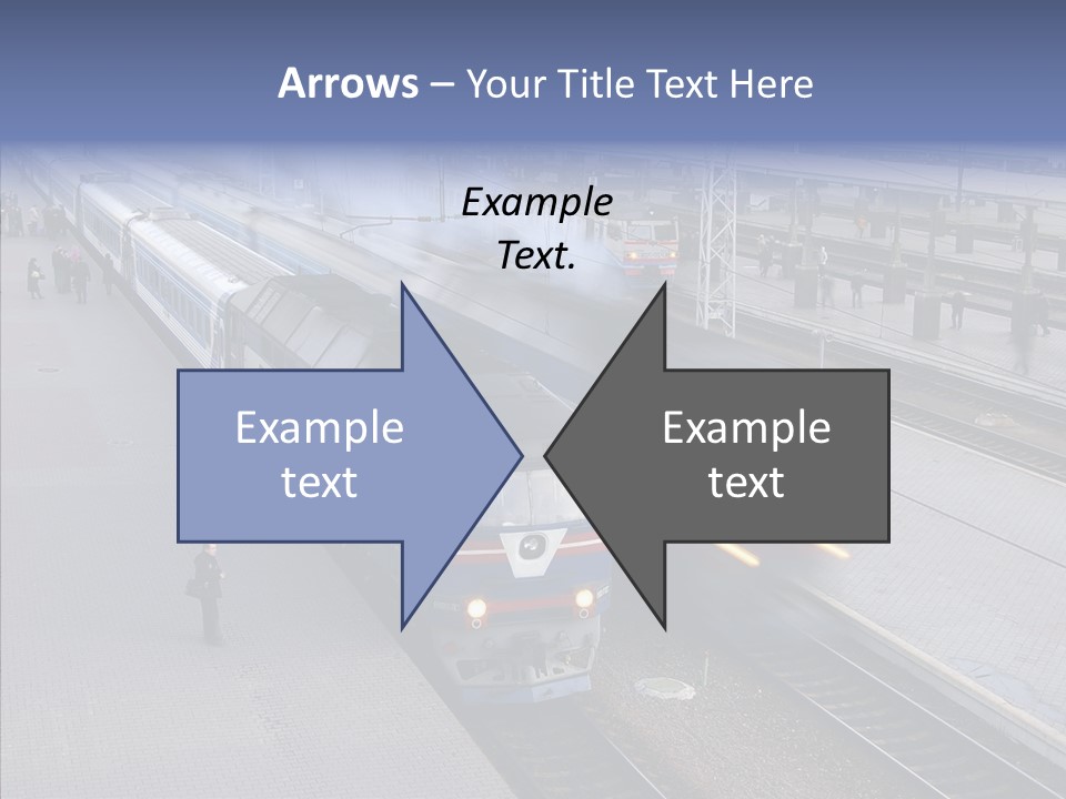 People Transport Traveler PowerPoint Template