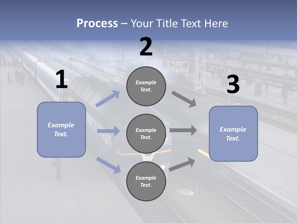 People Transport Traveler PowerPoint Template