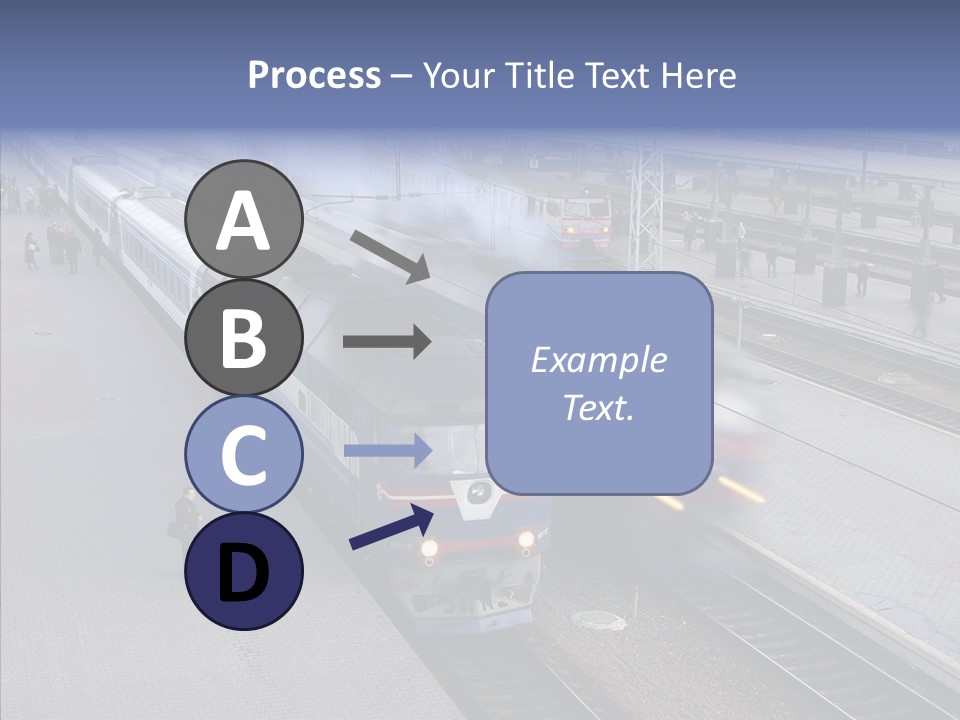 People Transport Traveler PowerPoint Template
