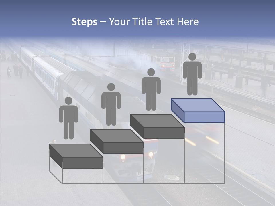 People Transport Traveler PowerPoint Template