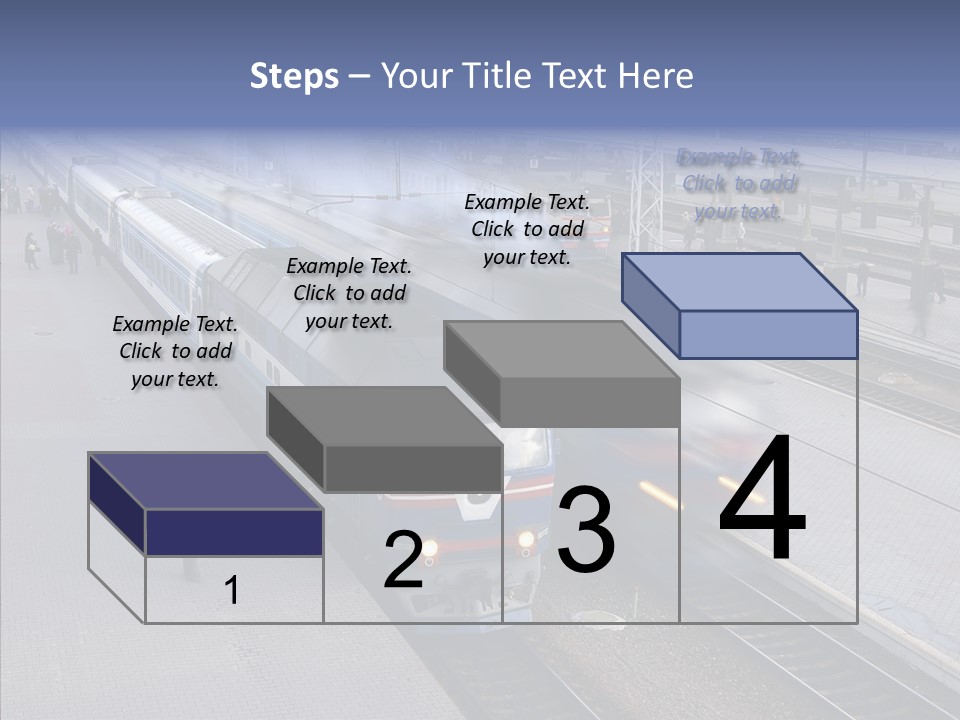 People Transport Traveler PowerPoint Template