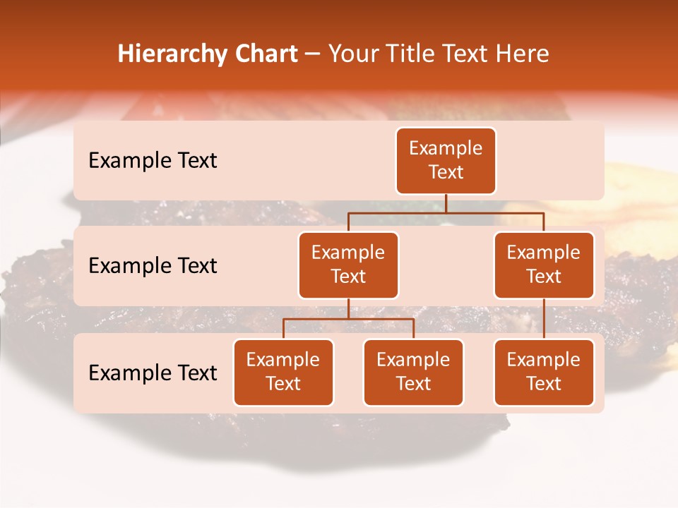 Vegetable Barbecue Meat PowerPoint Template