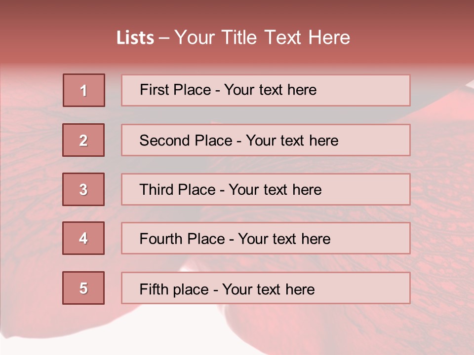 Summer Color Individuality PowerPoint Template