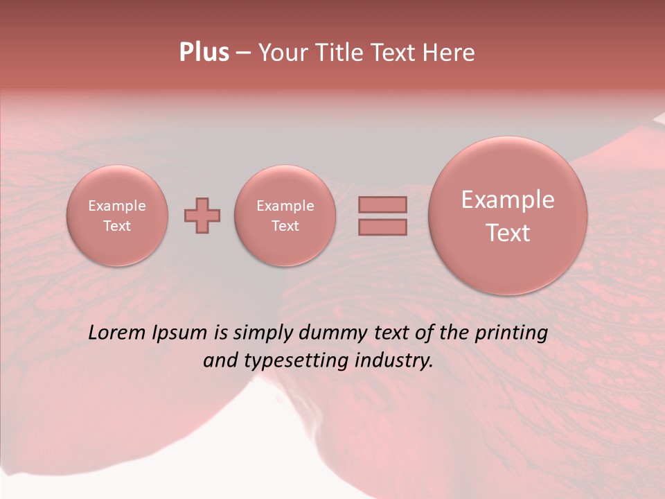 Summer Color Individuality PowerPoint Template