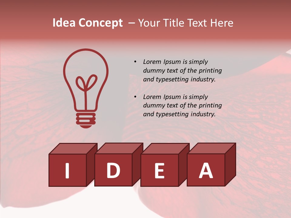 Summer Color Individuality PowerPoint Template