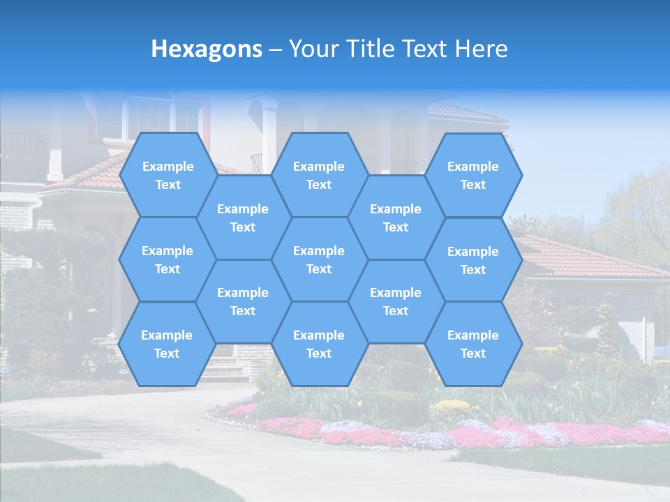 Lawn Development Tudor PowerPoint Template