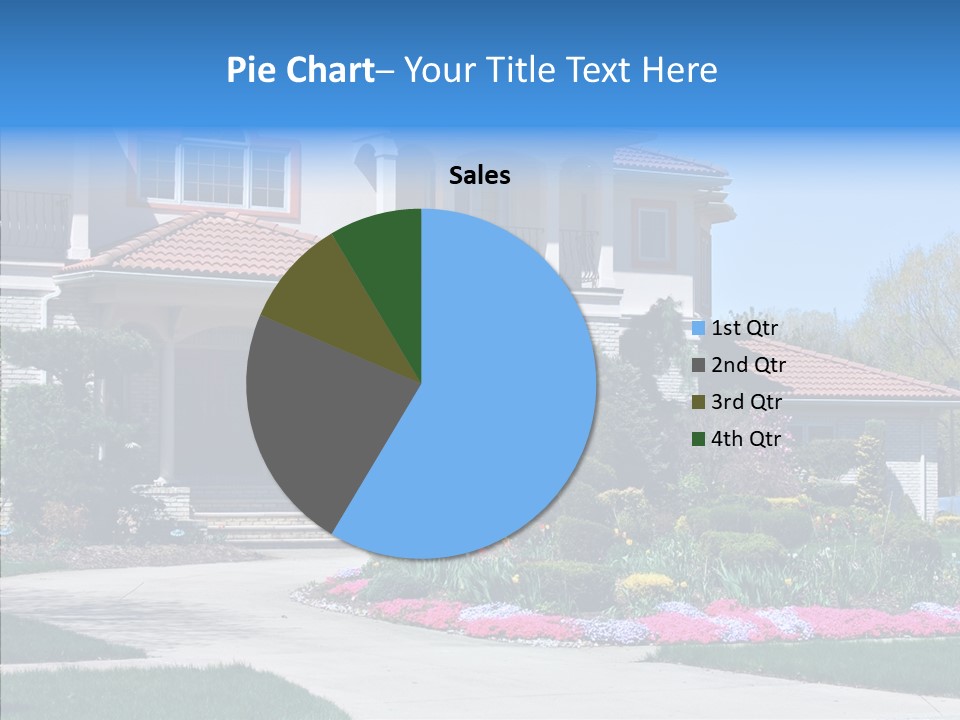 Lawn Development Tudor PowerPoint Template