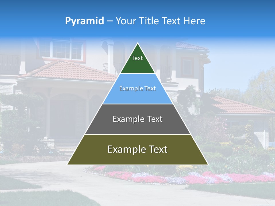 Lawn Development Tudor PowerPoint Template