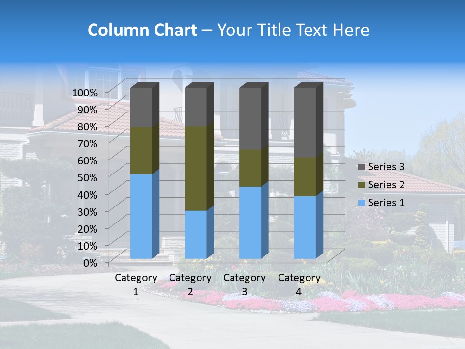 Lawn Development Tudor PowerPoint Template