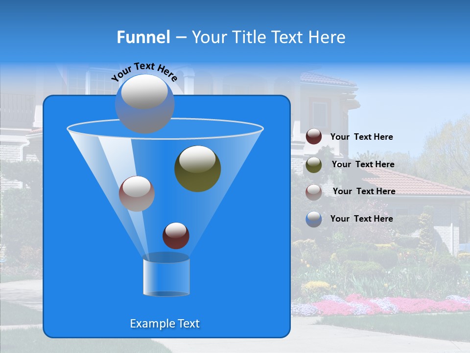 Lawn Development Tudor PowerPoint Template