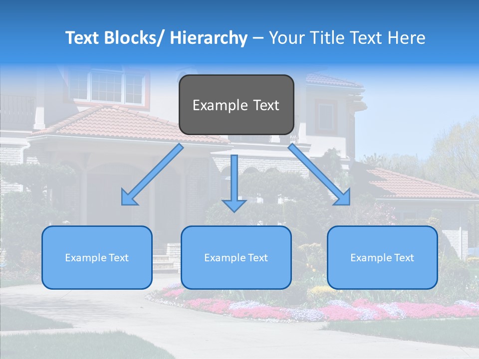 Lawn Development Tudor PowerPoint Template