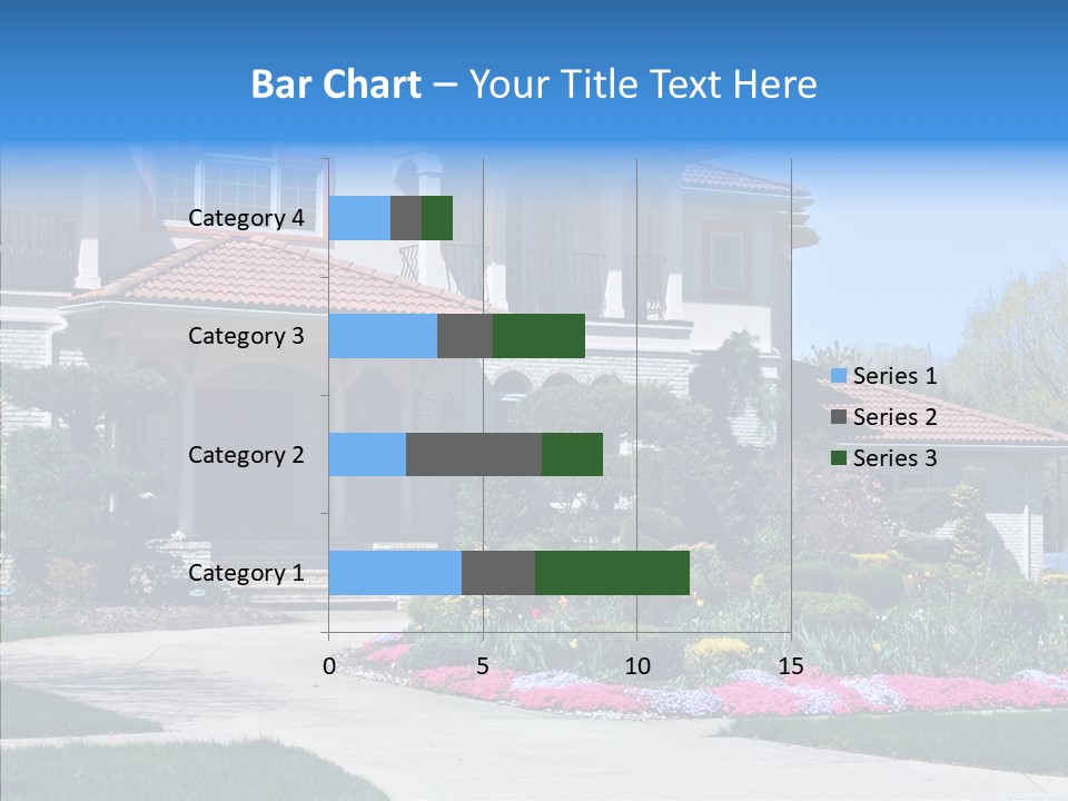 Lawn Development Tudor PowerPoint Template