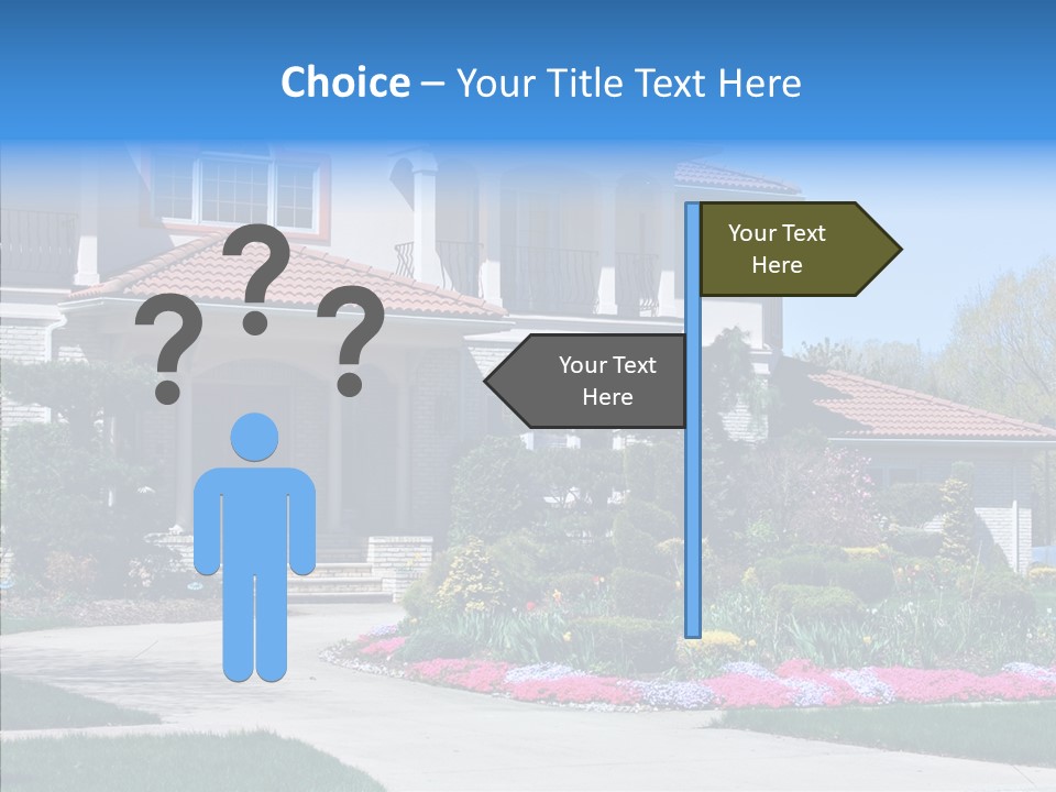 Lawn Development Tudor PowerPoint Template
