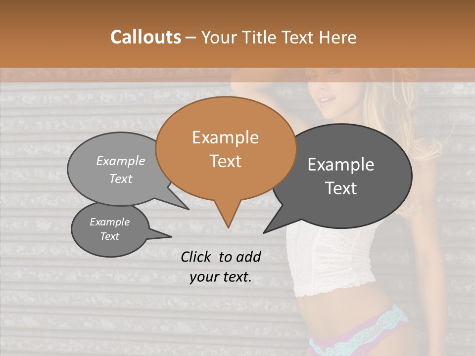 Figure Human Humorou PowerPoint Template