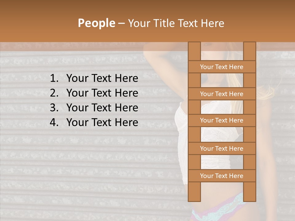 Figure Human Humorou PowerPoint Template