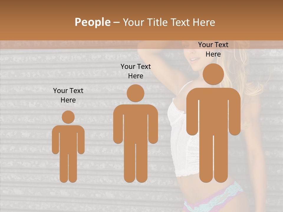 Figure Human Humorou PowerPoint Template