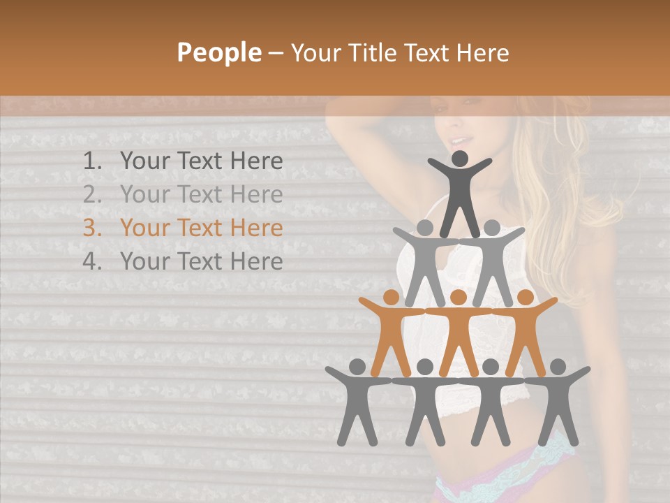 Figure Human Humorou PowerPoint Template