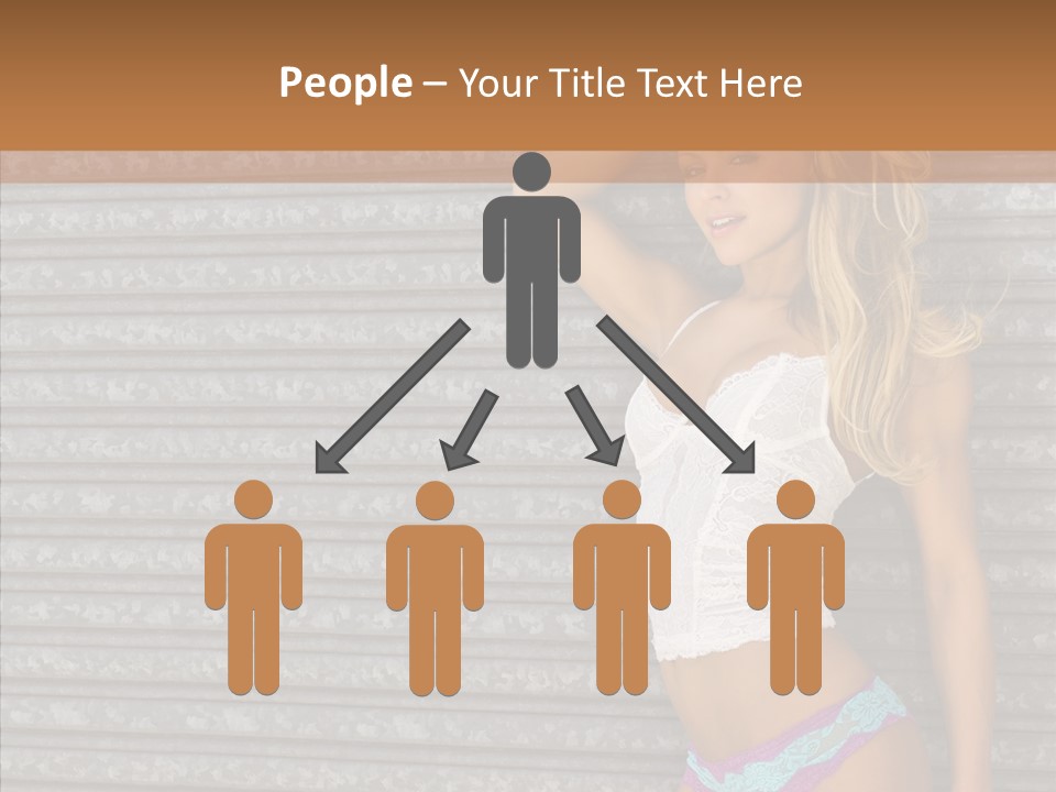 Figure Human Humorou PowerPoint Template