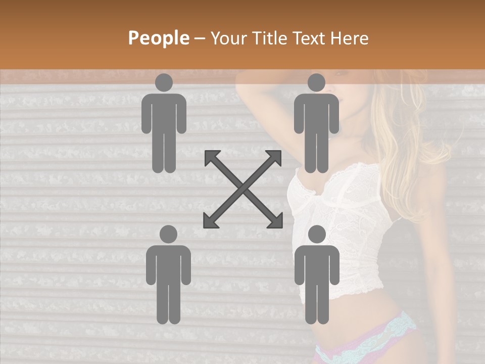 Figure Human Humorou PowerPoint Template