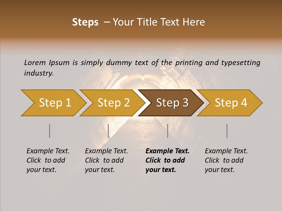 Underpass Crisis Beyond PowerPoint Template